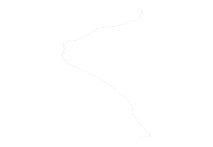 Animated GPX track of route Stams Skitour