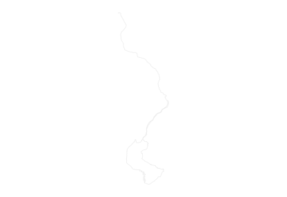 Animated GPX track of route Nockspitz Couloir Skitour