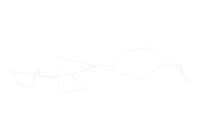 Animated GPX track of route Lech Skitour