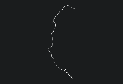 Animated GPX track of route Achensee Seespitzen Traverse