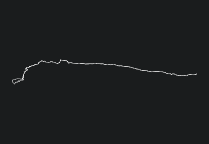 Animated GPX track of route Walk to Paradise Drachensee