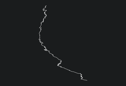 Animated GPX track of route Refuge de Soreiller
