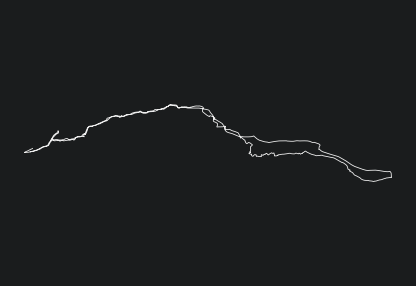 Animated GPX track of route Navis Backcountry Skiing