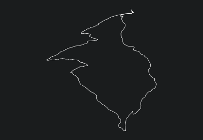 Animated GPX track of route Götzens Backcountry Skiing