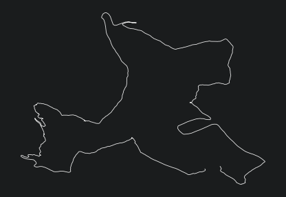 Animated GPX track of route Dingolfing Trail Running