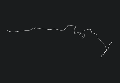 Animated GPX track of route Innsbruck Cycling