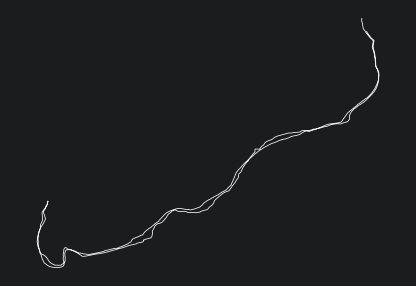Animated GPX track of route Axams Backcountry Skiing