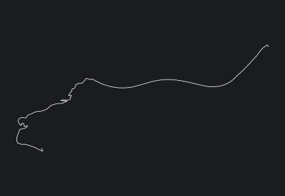 Animated GPX track of route Innsbruck Cycling