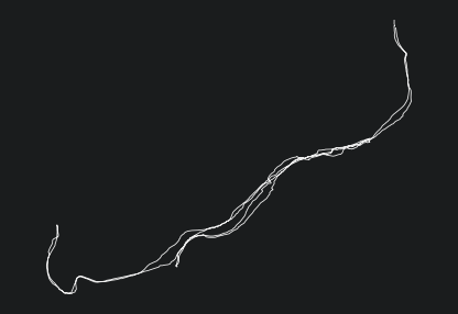 Animated GPX track of route Axams Backcountry Skiing