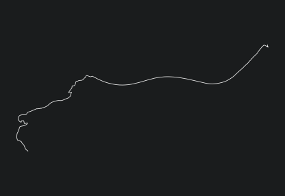 Animated GPX track of route Innsbruck Cycling