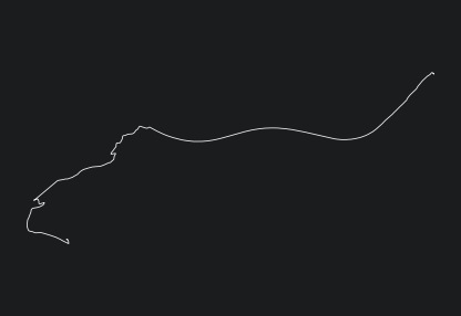 Animated GPX track of route Innsbruck Cycling