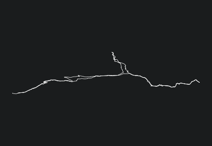 Animated GPX track of route Grünbergspitze Morgenkogel