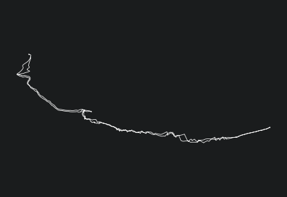 Animated GPX track of route Engelsspitze