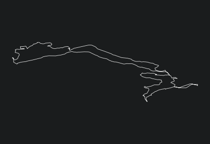 Animated GPX track of route Götzens Cycling